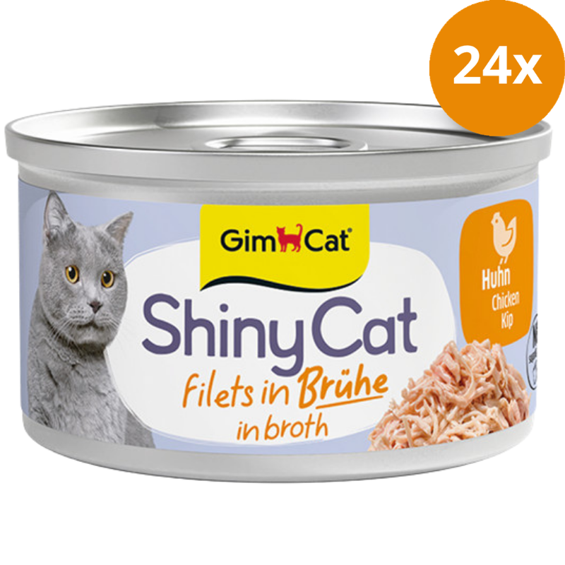 Gimpet ShinyCat in Brühe Hühnchen 70 g