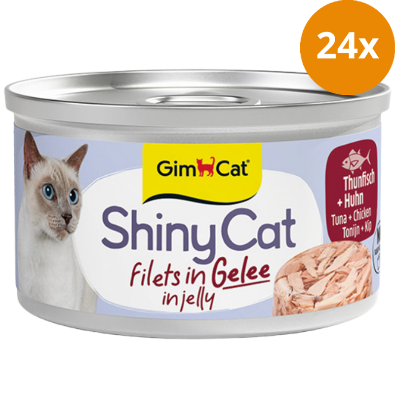 Gimpet ShinyCat in Jelly Thunfisch & Hühnchen 70 g
