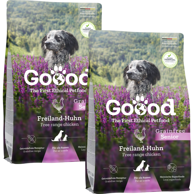 Sparpaket Goood Senior Freilandhuhn & Nachhaltige Forelle 2 x 10 kg