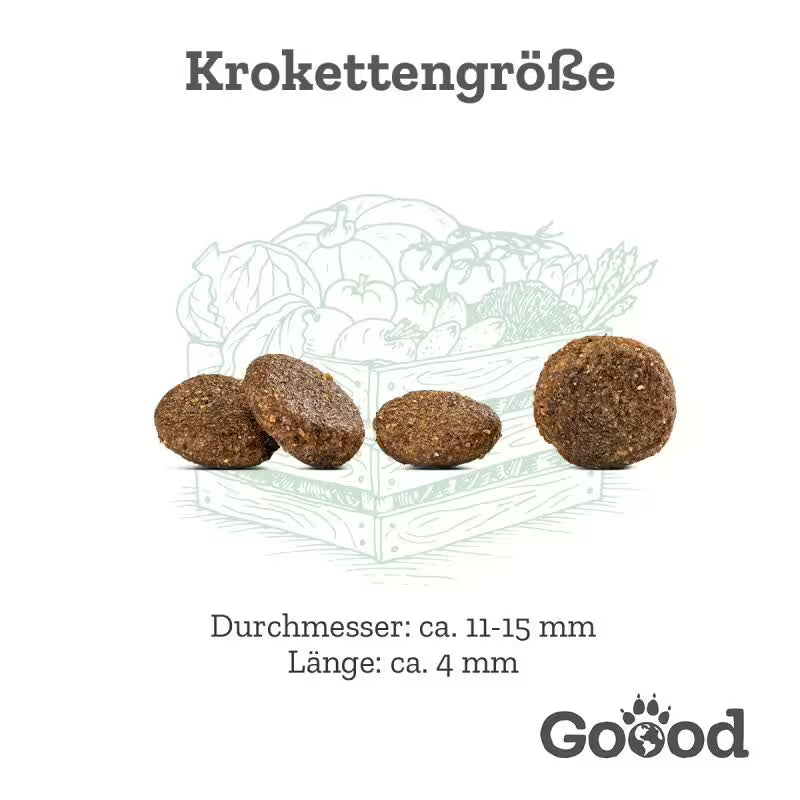 Goood Dog Adult Veggie Erbse mit Spinat und Sanddorn