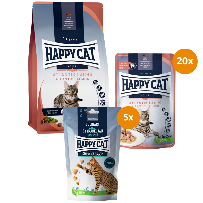 Happy Cat Culinary Mix Sparpaket - fröhlich mixen & sparen!