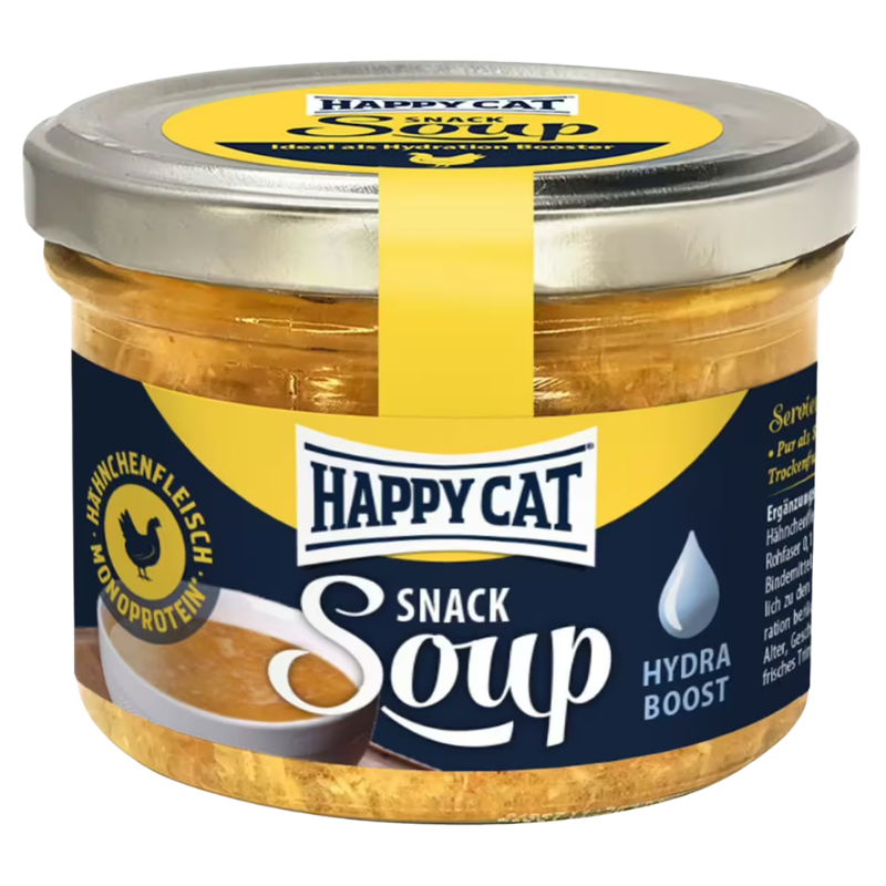 Happy Cat Snack Soup mit Hähnchenfleisch