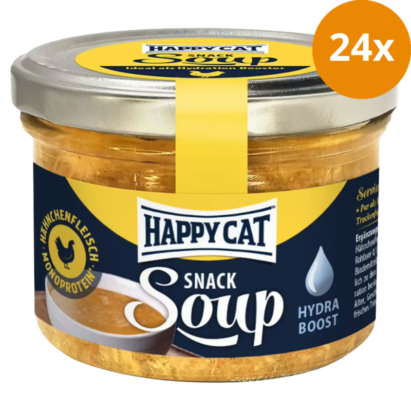 Happy Cat Snack Soup mit Hähnchenfleisch