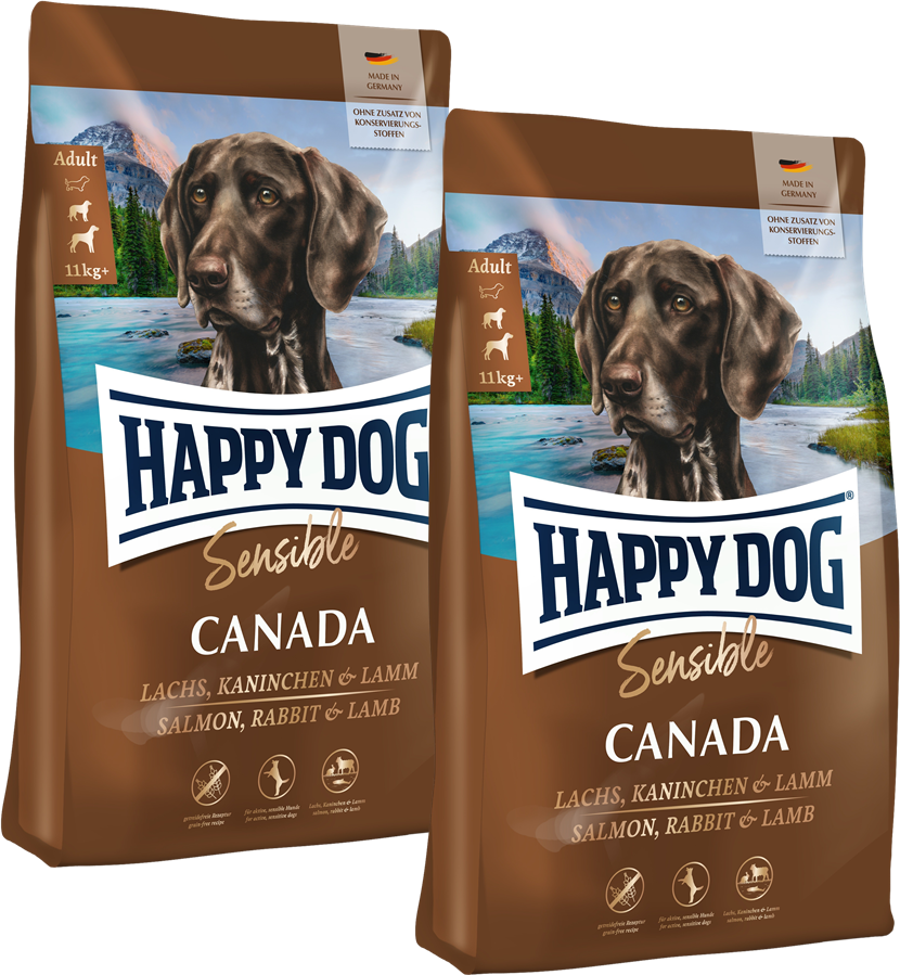 Sparpaket Happy Dog Sensible Canada 2 x 11 kg günstig kaufen