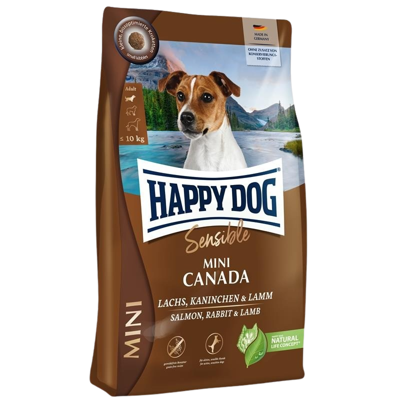 Sparpaket Happy Dog Sensible Mini Canada 2 x 4 kg