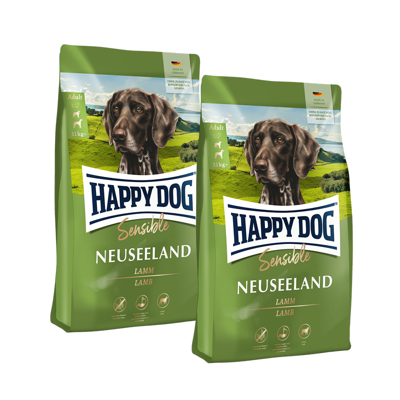 Sparpaket Happy Dog Sensible Neuseeland 2 x 4 kg