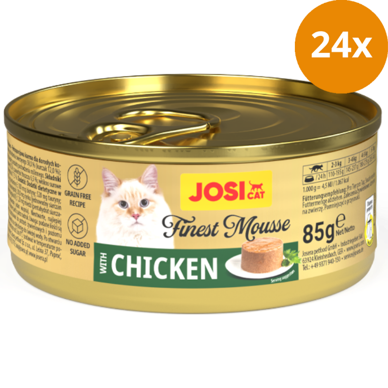 Josera JosiCat Finest Mousse with Chicken 85 g