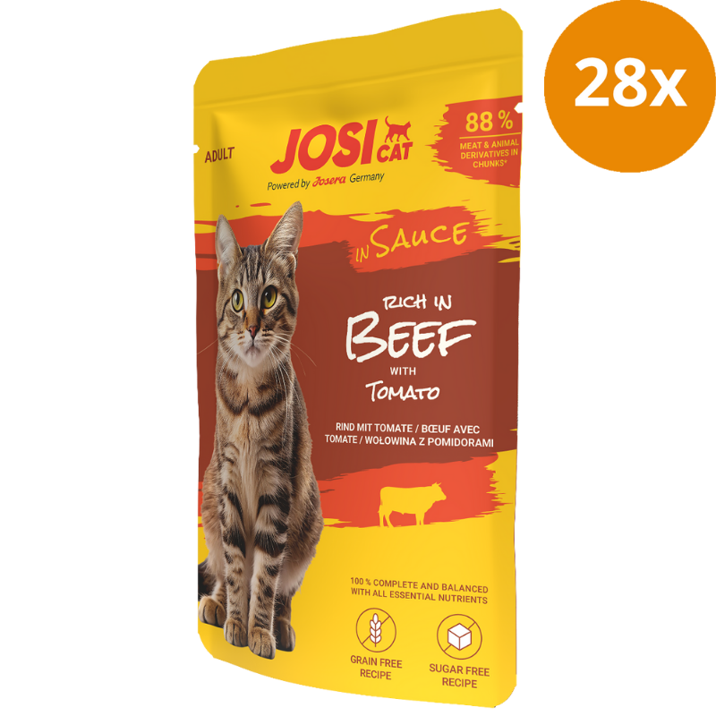 Josera JosiCat rich in Beef in Sauce 85 g