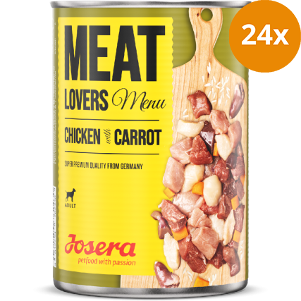Josera Meat Lovers Menü Chicken with Carrot 800 g