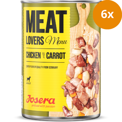 Josera Meat Lovers Menü Chicken with Carrot 800 g