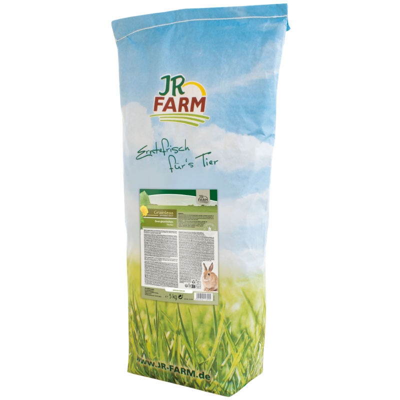 JR Farm Grainless Herbs Zwergkaninchen 5 kg