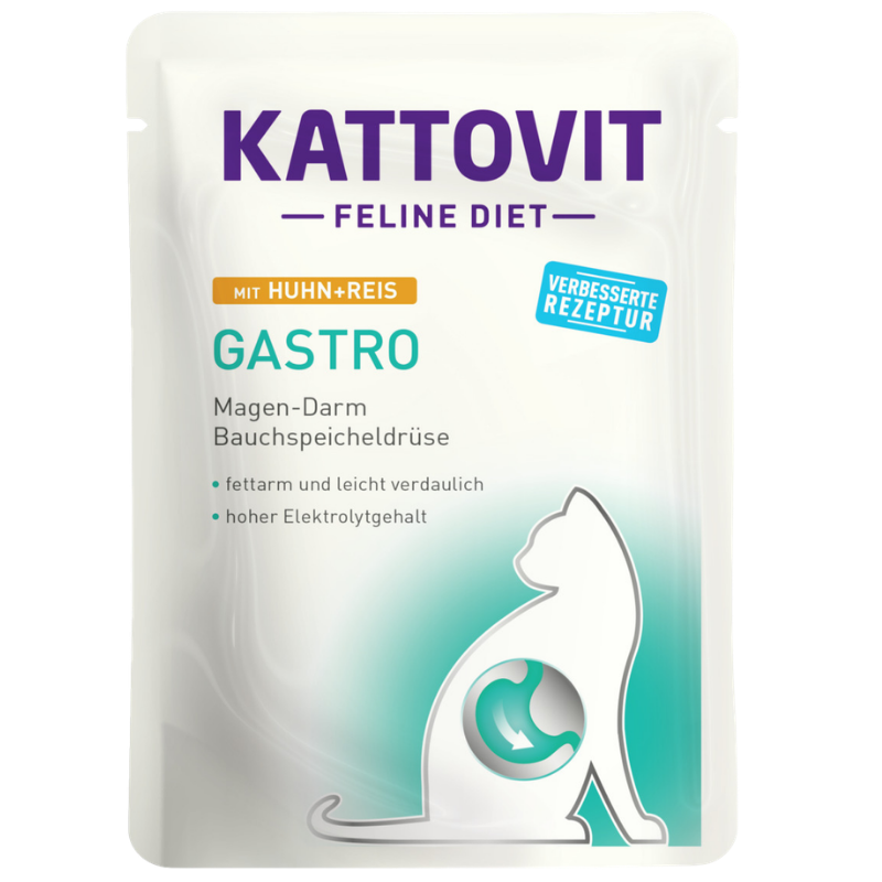 Kattovit PB Feline Diet Gastro Huhn & Reis 85 g