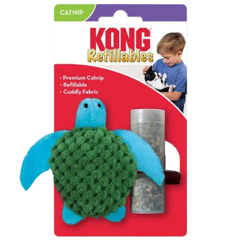 KONG Cat Refillables Turtle