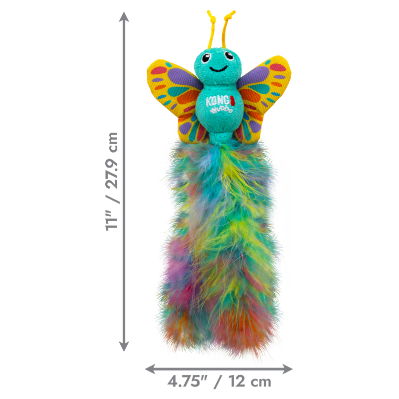 KONG Cat Wubba Butterfly