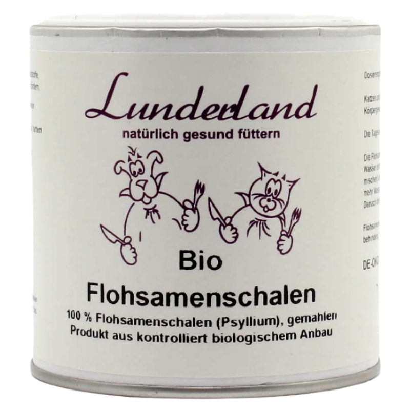 Lunderland Bio-Flohsamenschalen