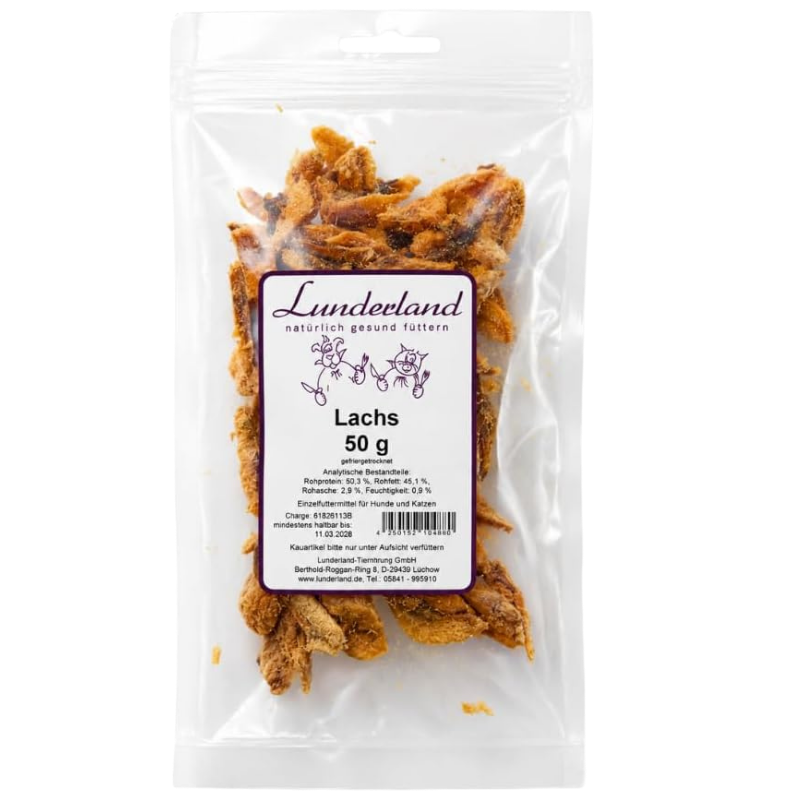 Lunderland Lachsfleisch 50 g