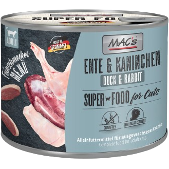 MAC's Cat Feinschmecker Ente & Kaninchen 200g