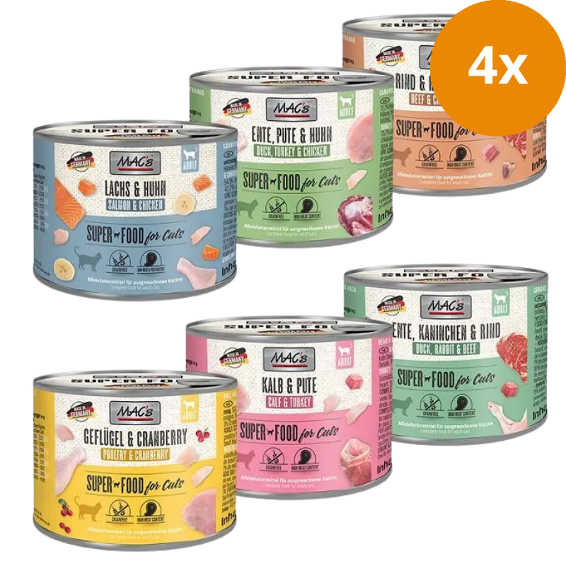 MACs Cat Multipack "Bestseller" 6x200 g