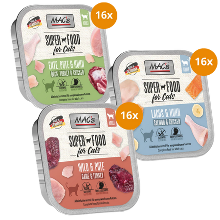 MAC's Cat Nassfutter 100 g - Mix Sparpaket