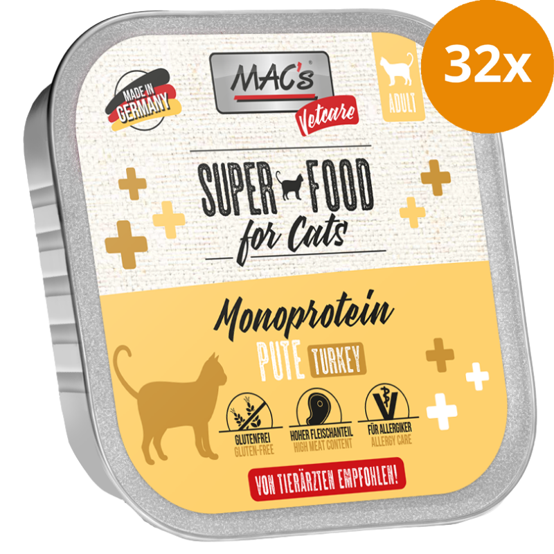 MAC's Cat Vetcare Mono Pute 100 g
