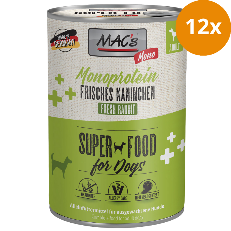 MAC's Dog Monoprotein Kaninchen 400 g