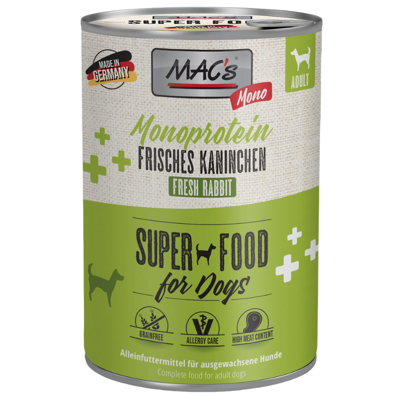 MAC's Dog Monoprotein Kaninchen 400 g