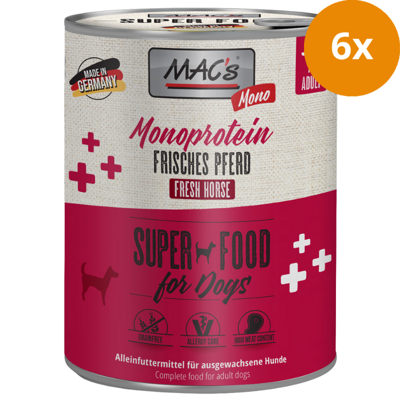 MAC's Dog Monoprotein Pferd 800 g