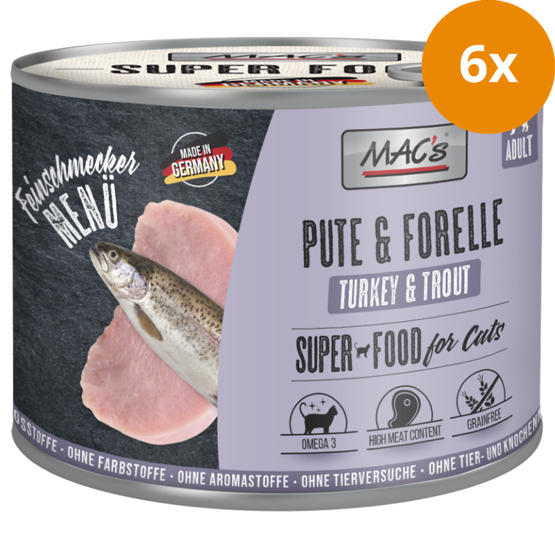 MAC's Cat Feinschmecker Pute & Forelle 200 g
