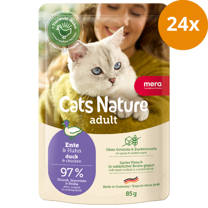 Mera Cat Nature Adult Ente 85 g