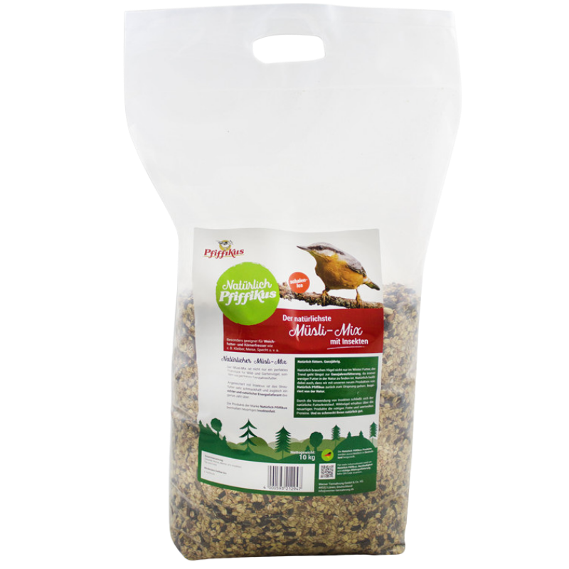 Natürlich Pfiffikus Müsli-Mix mit Insekten