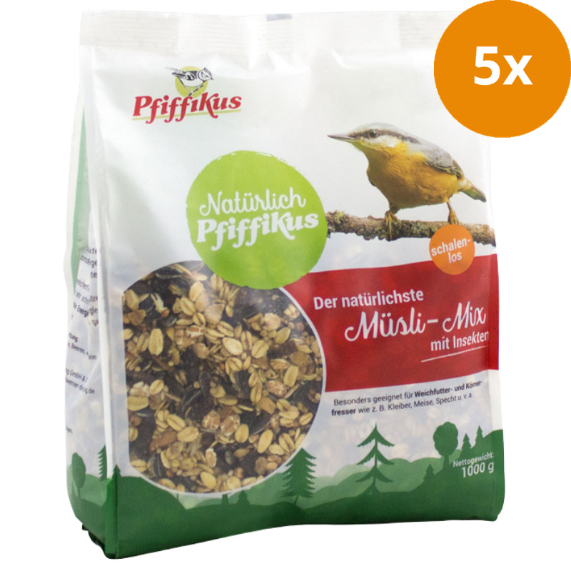 Natürlich Pfiffikus Müsli-Mix mit Insekten