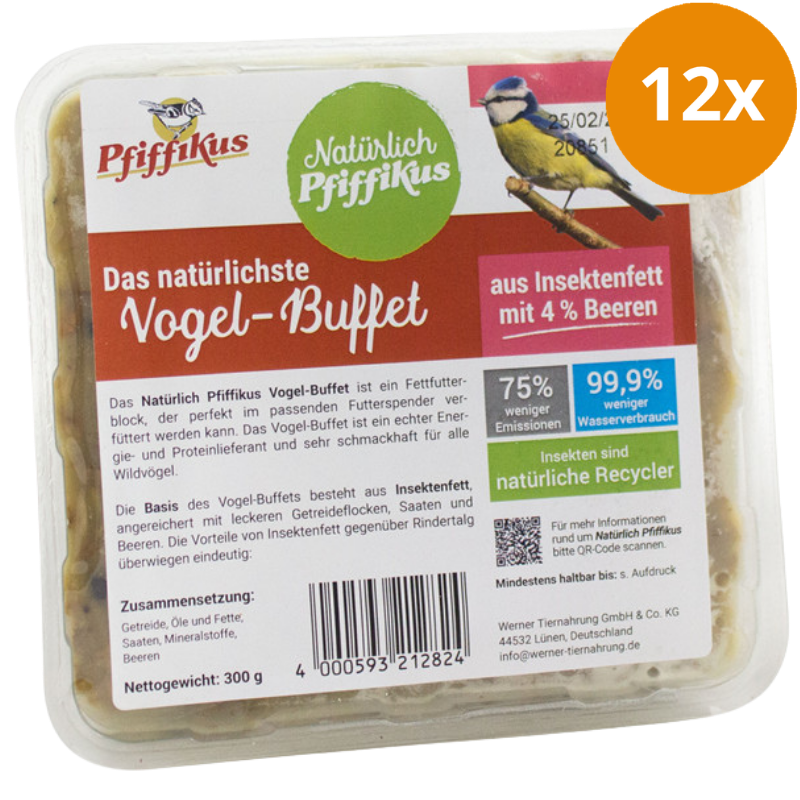 Natürlich Pfiffikus Vogel-Buffet Beeren