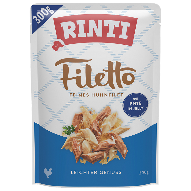 Rinti P.B. Filetto Huhn & Ente in Jelly 300 g