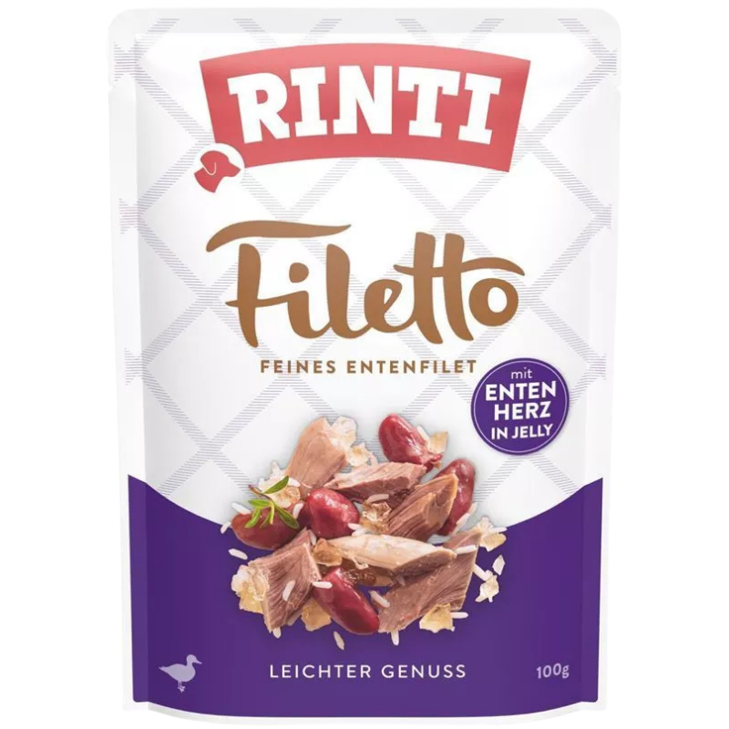 Rinti Filetto Jelly Ente & Entenherz 100 g