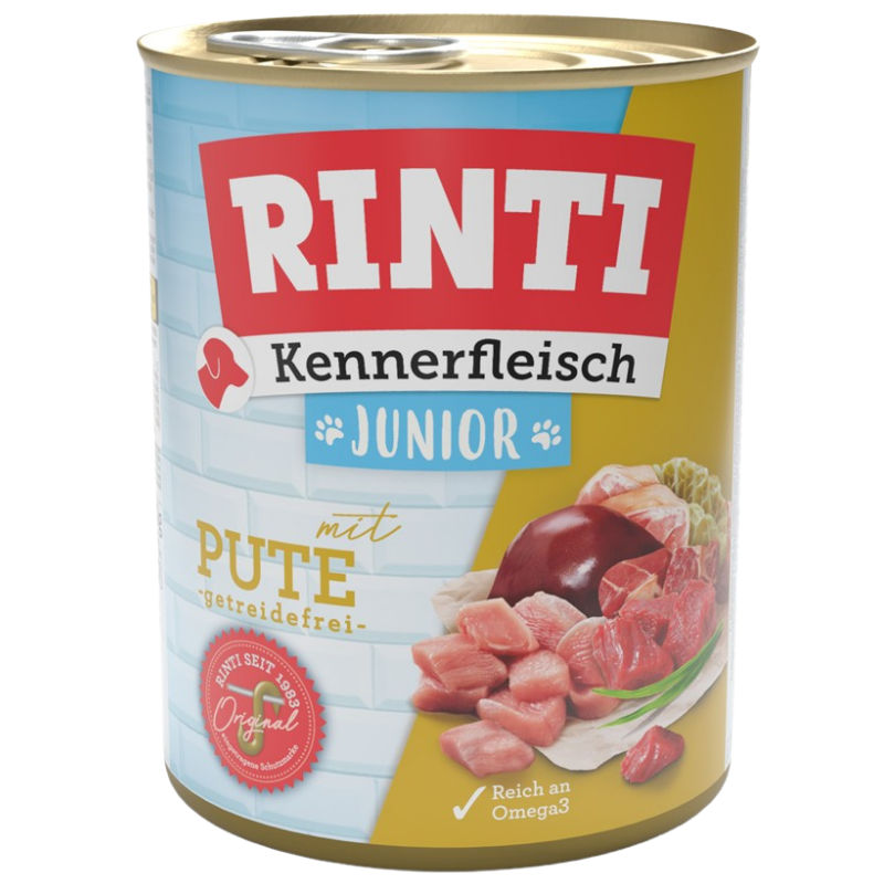 Rinti Dose Kennerfleisch Junior Pute 800 g