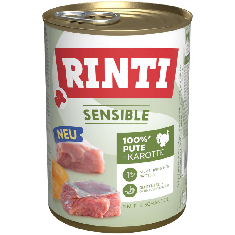 Rinti Dose Sensible Pute & Karotte 400 g