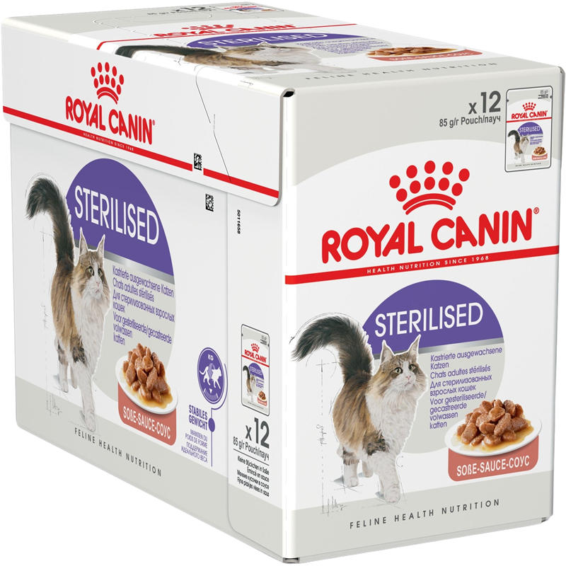 ROYAL CANIN Frischebeutel in Soße Sterilised 1020 g