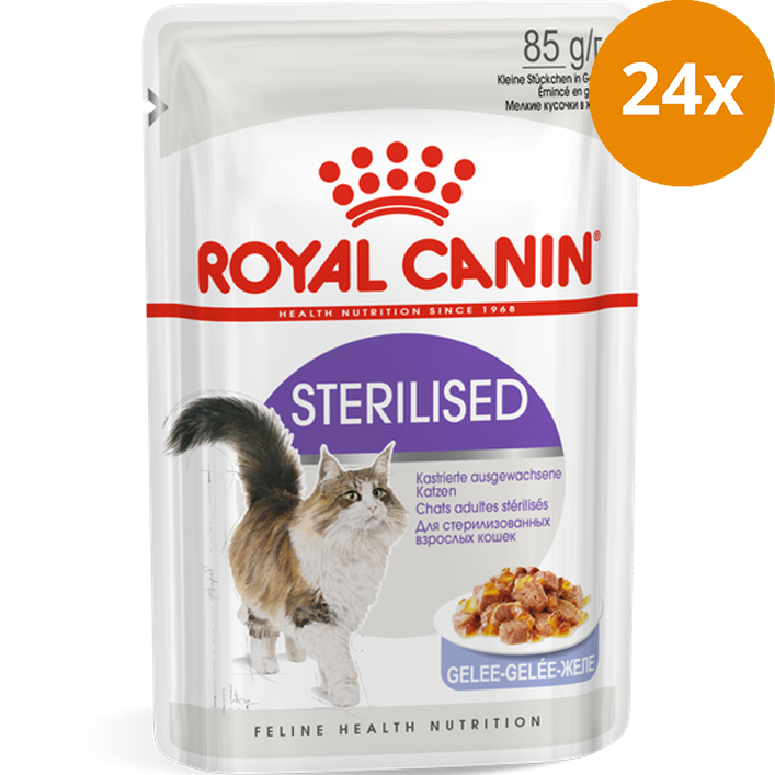 ROYAL CANIN in Gelee Multipack Sterilised 1020 g