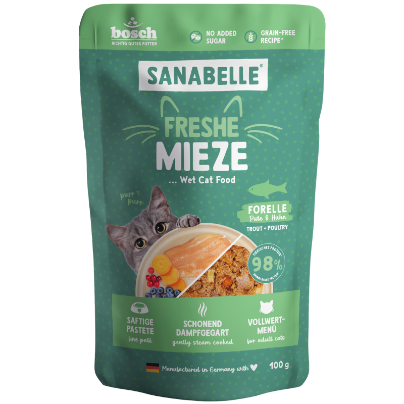 Sanabelle Freshe Mieze Probierpaket 10 x 100 g