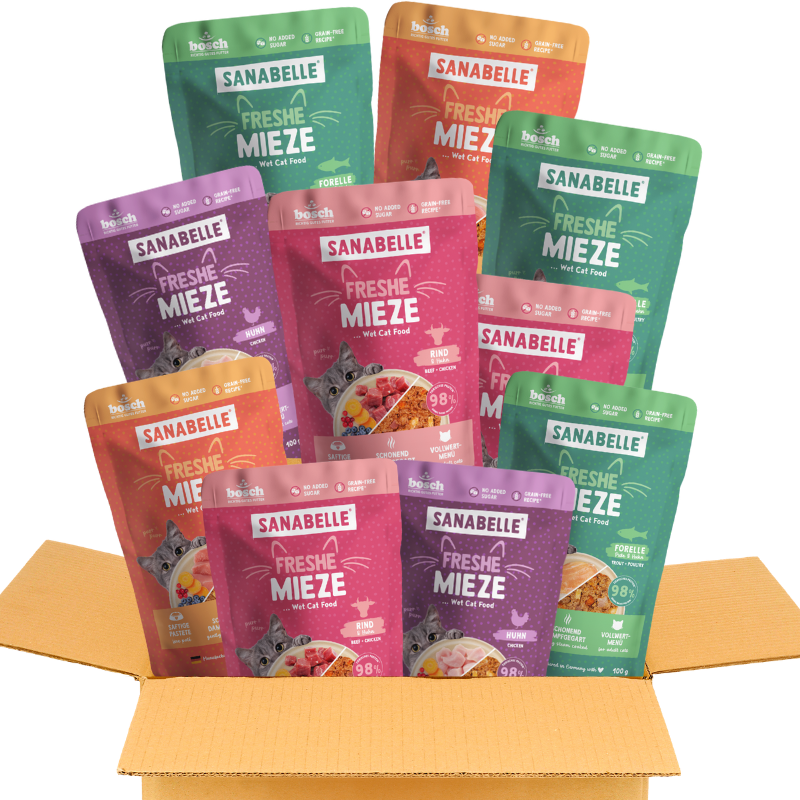 Sanabelle Freshe Mieze Probierpaket 10 x 100 g
