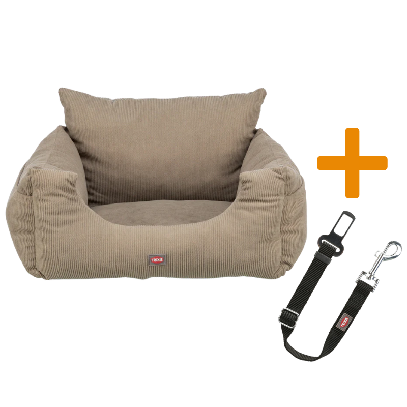 TRIXIE Autositz inkl. Anschnallgurt