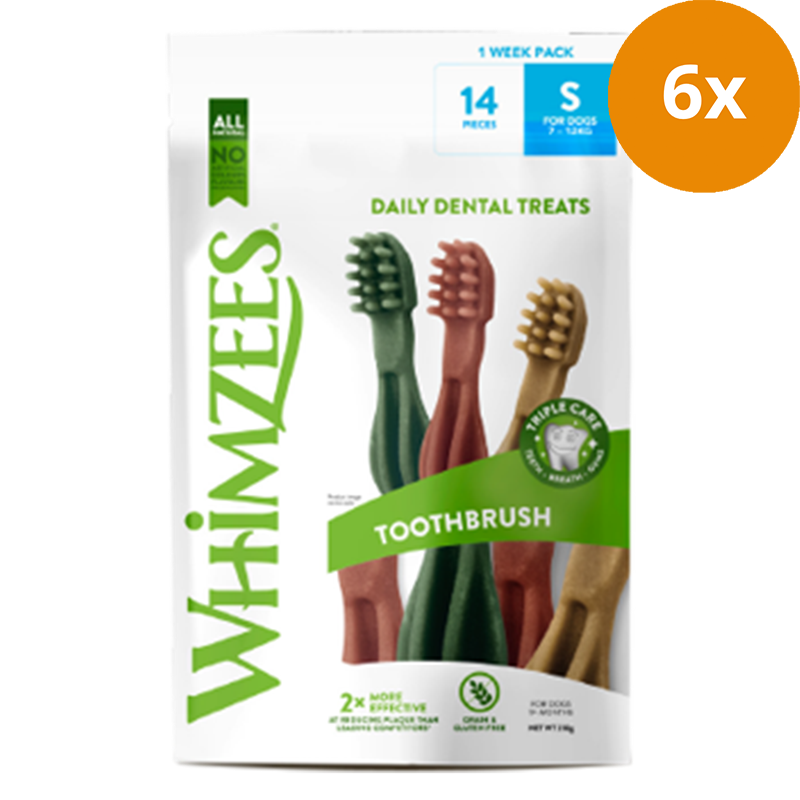 WHIMZEES Zahnbürste Week Pack Größe S 210 g