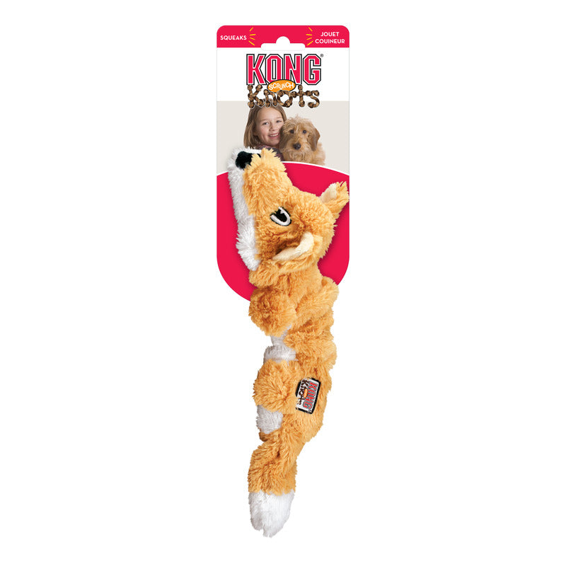 KONG Scrunch Knots Fox