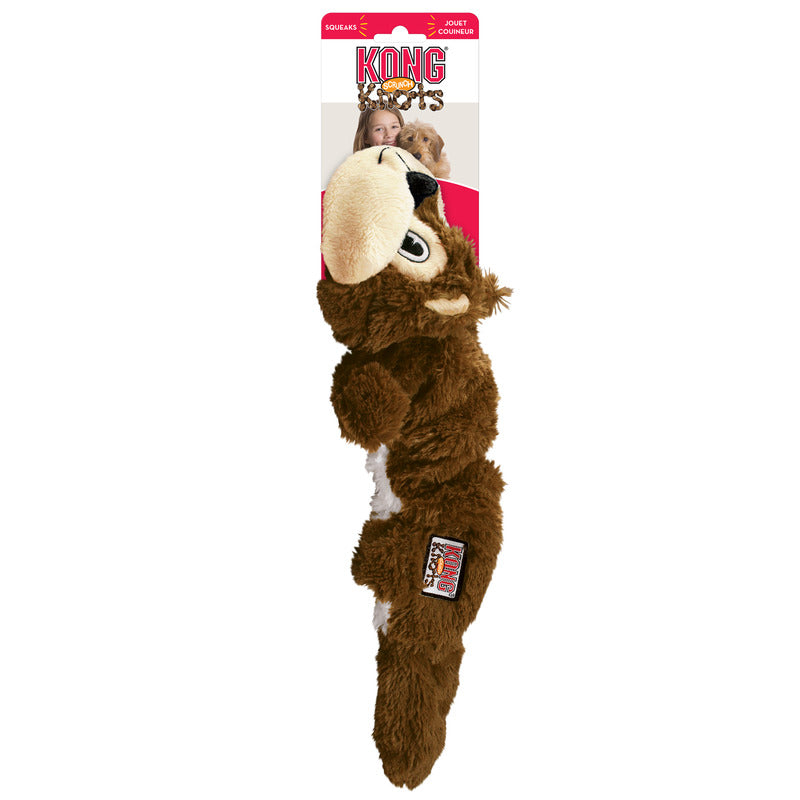 KONG Scrunch Knots Squirrel