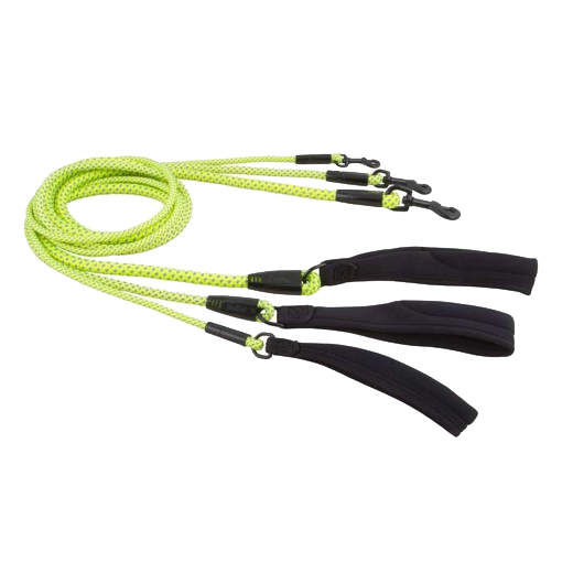 Hurtta Dazzle Seil-Leine - 150 x 0,8 cm - gelb