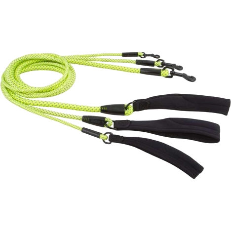 Hurtta Dazzle Seil-Leine - 120 x 0,8 cm - gelb