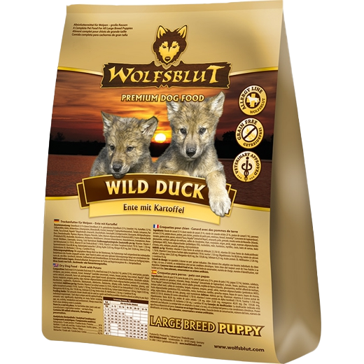Wolfsblut Wild Duck Large Breed Puppy 2 kg