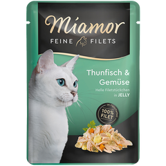 Feine Filets - 100 g - Thunfisch & Gemüse
