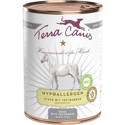 Terra Canis Hypoallergen Pferd mit Topinambur 400 g