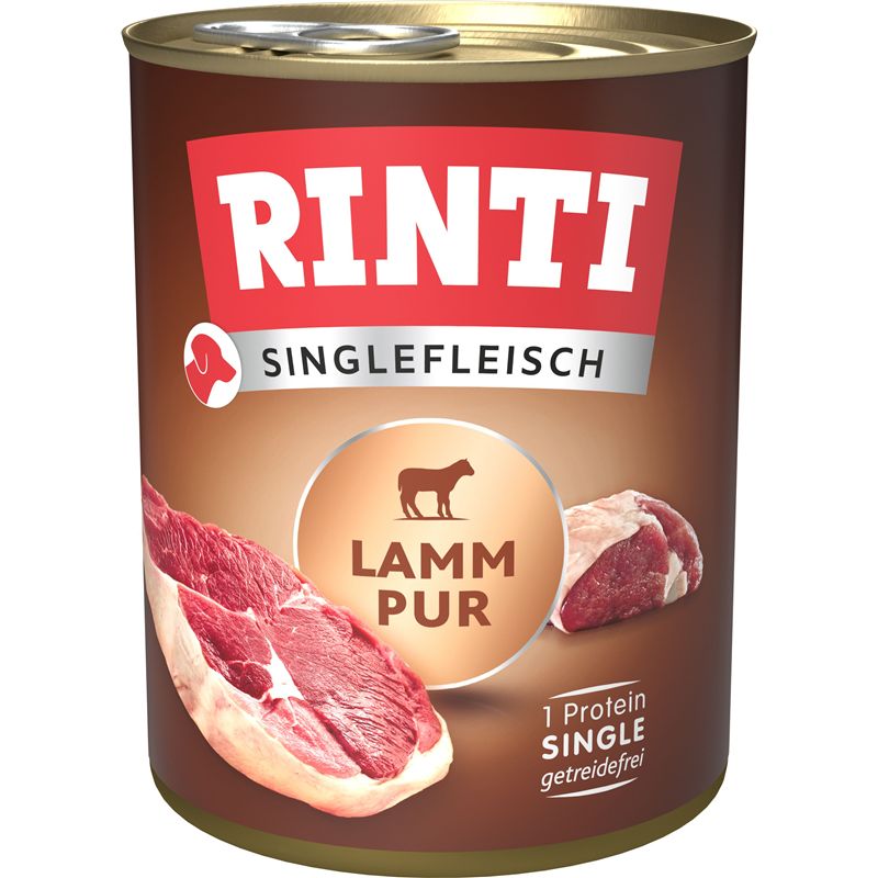 Rinti Singlefleisch Lamm Pur 800 g